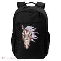 Native American Geometric Horse Backpack thumb 0