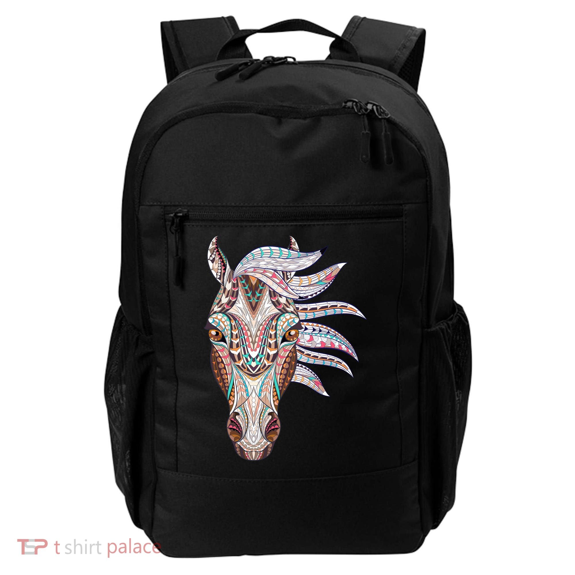 Native American Geometric Horse Backpack
