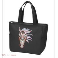 Native American Geometric Horse Tote Bag thumb 3