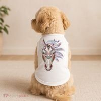 Native American Geometric Horse Doggie Tank thumb 2