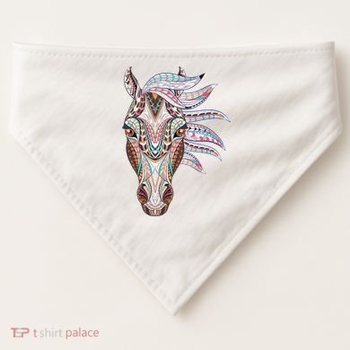 Native American Geometric Horse USA-Made Doggie Bandana