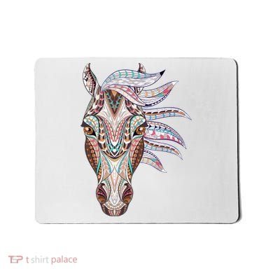 Native American Geometric Horse Mousepad