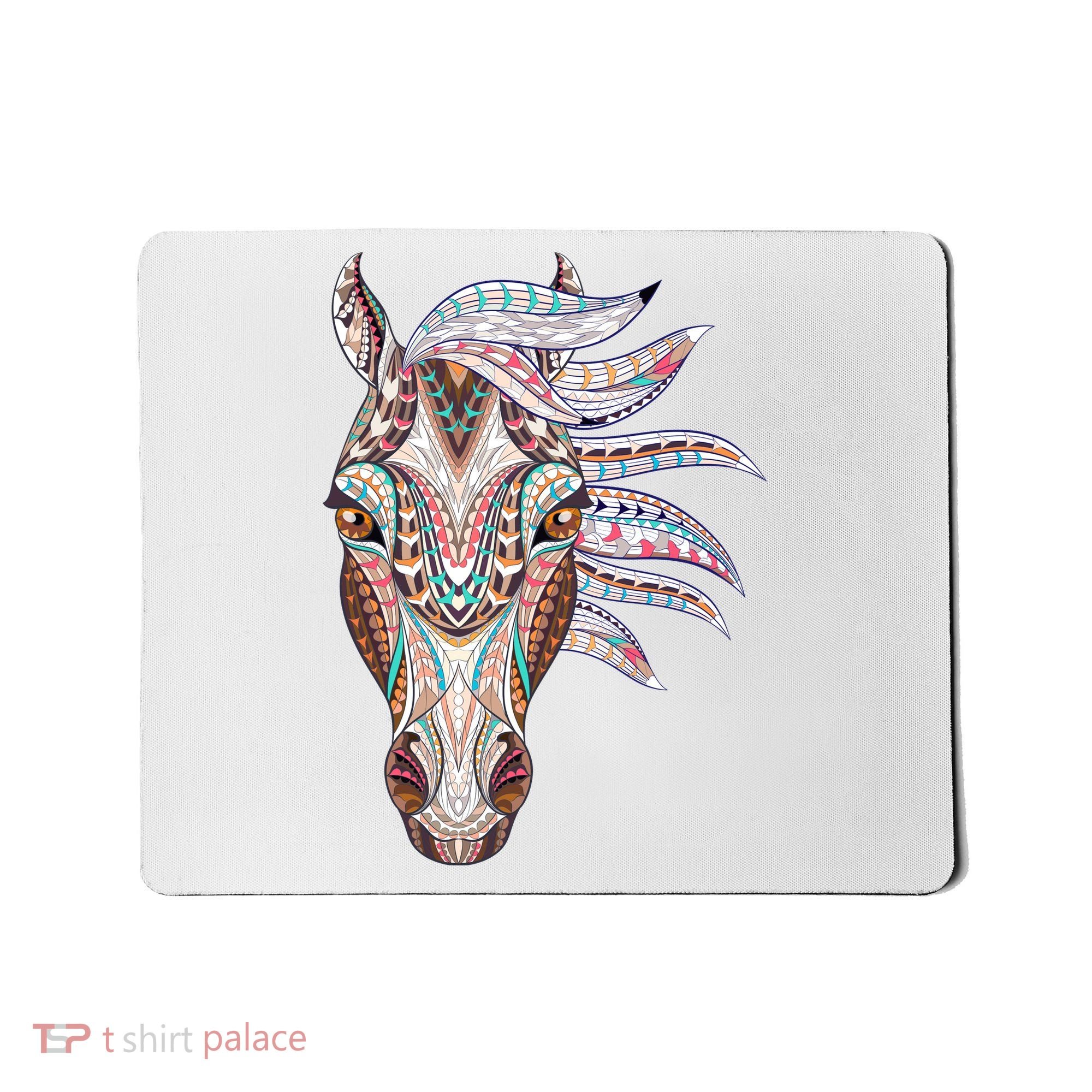 Native American Geometric Horse Mousepad