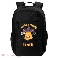 NACHO AVERAGE GAMER FUNNY GAMING MEME Backpack thumb 0