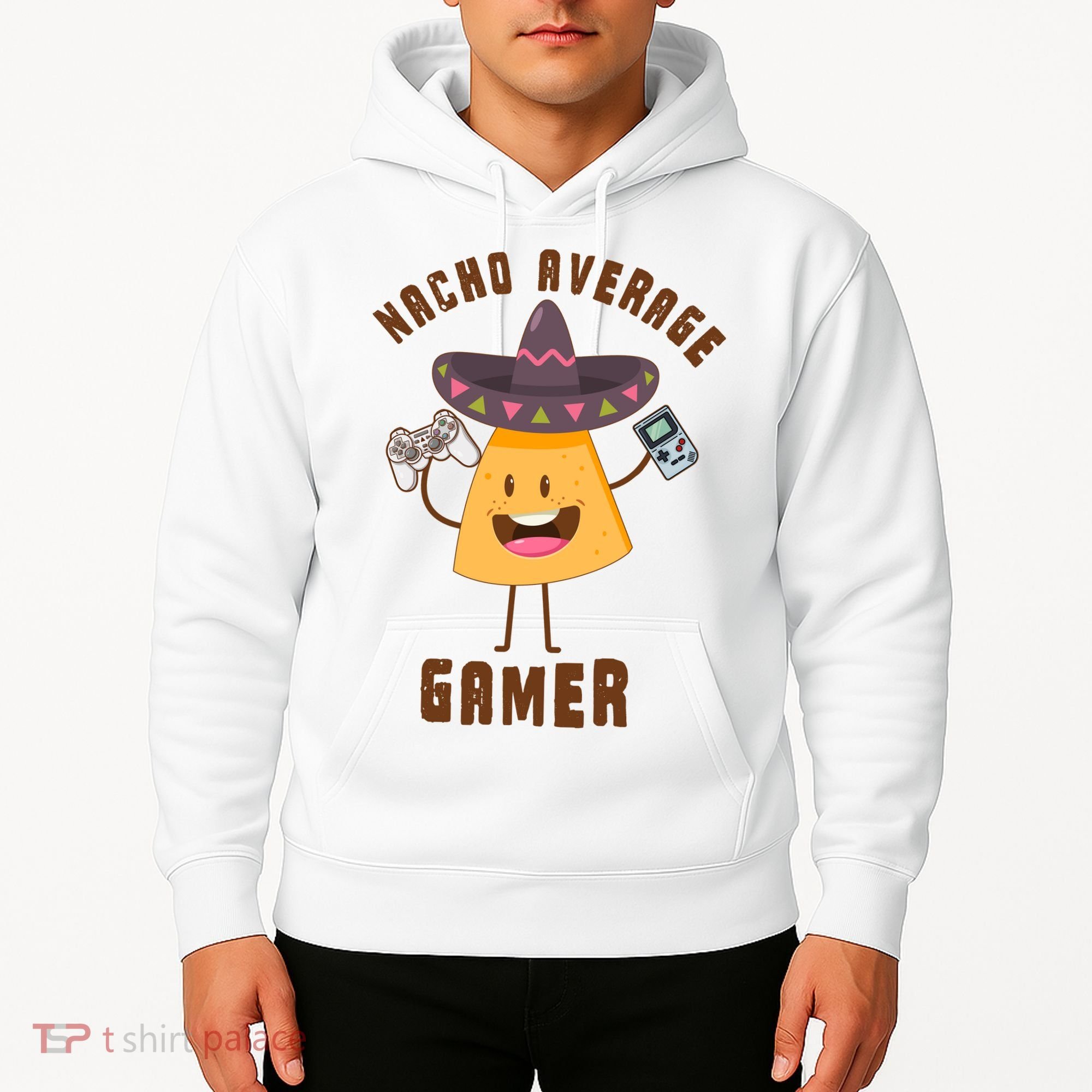 NACHO AVERAGE GAMER FUNNY GAMING MEME Hoodie