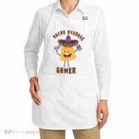 NACHO AVERAGE GAMER FUNNY GAMING MEME Apron thumb 2