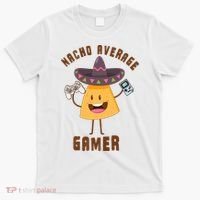 NACHO AVERAGE GAMER FUNNY GAMING MEME T-Shirt thumb 0