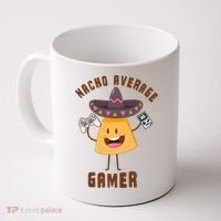 NACHO AVERAGE GAMER FUNNY GAMING MEME Coffee Mug thumb 0