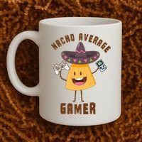 NACHO AVERAGE GAMER FUNNY GAMING MEME Coffee Mug thumb 2
