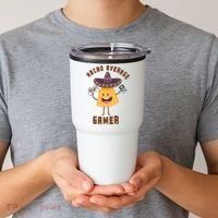 NACHO AVERAGE GAMER FUNNY GAMING MEME Tumbler thumb 2