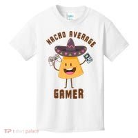 NACHO AVERAGE GAMER FUNNY GAMING MEME Kids T-Shirt thumb 0