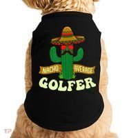 Nacho Average Golfer Golfing Lover Golf Tournament Hobby Doggie Tank thumb 0