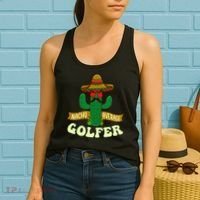 Nacho Average Golfer Golfing Lover Golf Tournament Hobby Women's Tank Top thumb 2