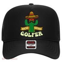 Nacho Average Golfer Golfing Lover Golf Tournament Hobby Hat thumb 0