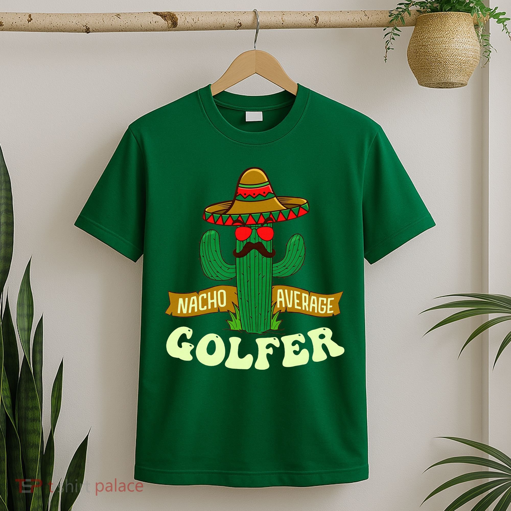 Nacho Average Golfer Golfing Lover Golf Tournament Hobby T-Shirt