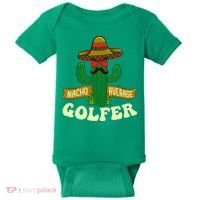 Nacho Average Golfer Golfing Lover Golf Tournament Hobby Baby Bodysuit thumb 0