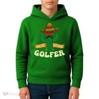 Nacho Average Golfer Golfing Lover Golf Tournament Hobby Kids Hoodie thumb 4