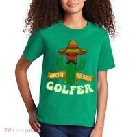 Nacho Average Golfer Golfing Lover Golf Tournament Hobby Kids T-Shirt thumb 2