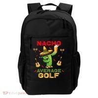 Nacho Average Golf Cinco De Mayo Mexican Fiesta Party Backpack thumb 0