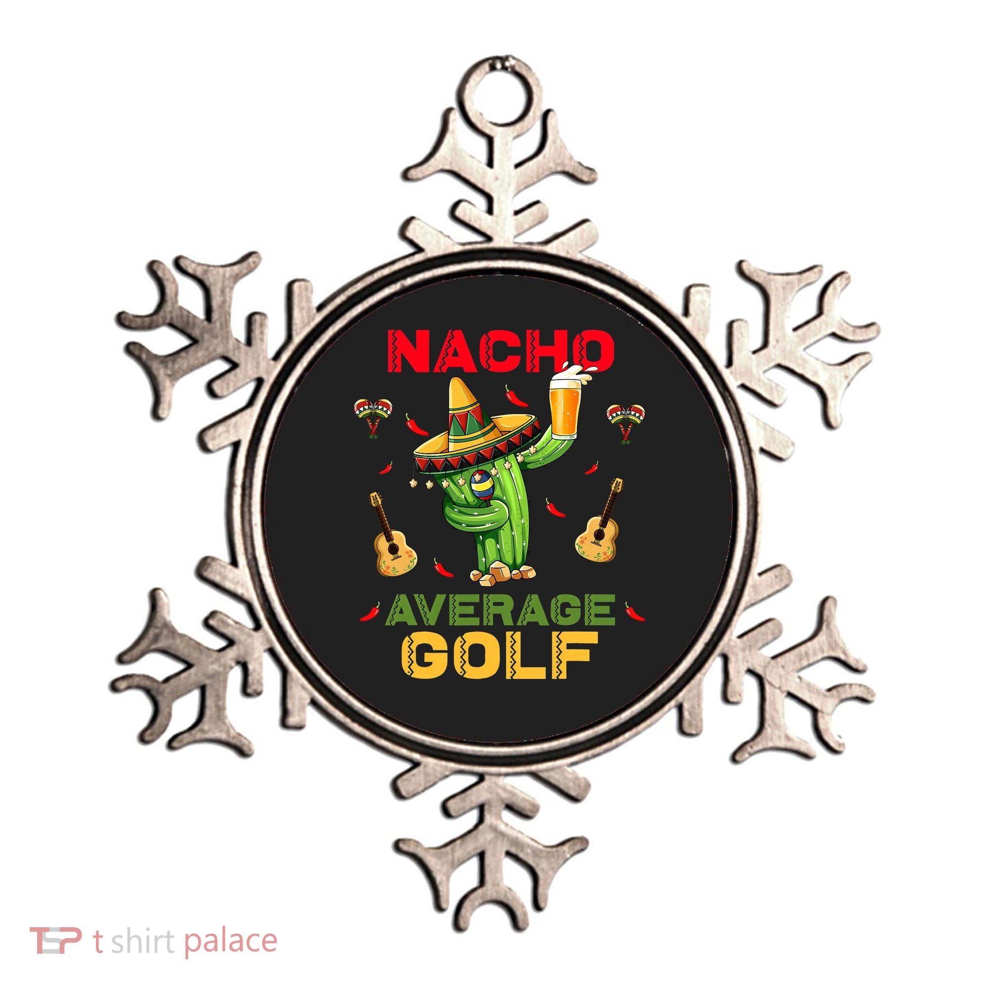 Nacho Average Golf Cinco De Mayo Mexican Fiesta Party Ornament