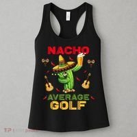 Nacho Average Golf Cinco De Mayo Mexican Fiesta Party Women's Tank Top thumb 3