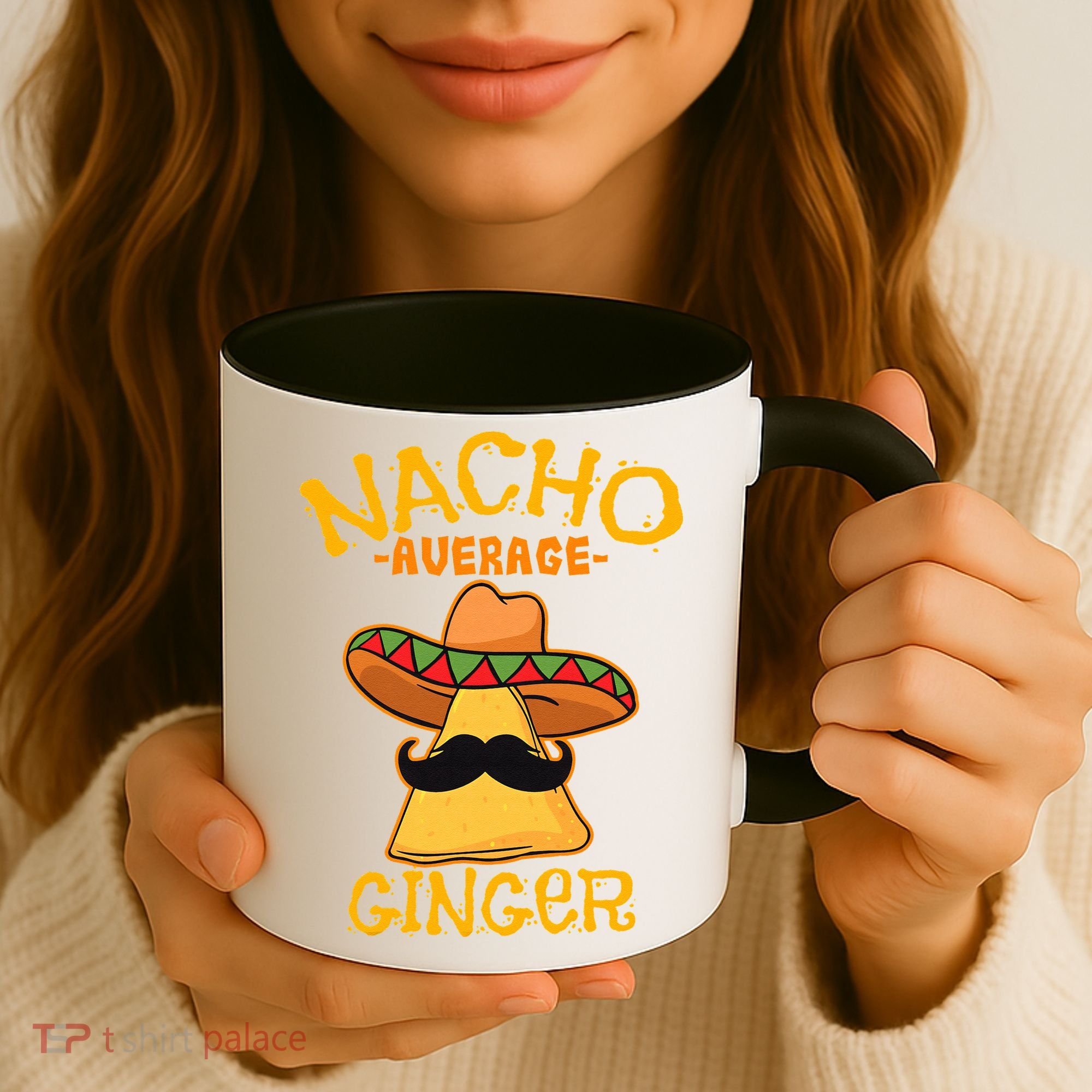 Nacho Average Ginger Mexican Redhead Cinco De Mayo Fiesta Coffee Mug