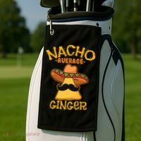 Nacho Average Ginger Mexican Redhead Cinco De Mayo Fiesta Golf Towel thumb 2