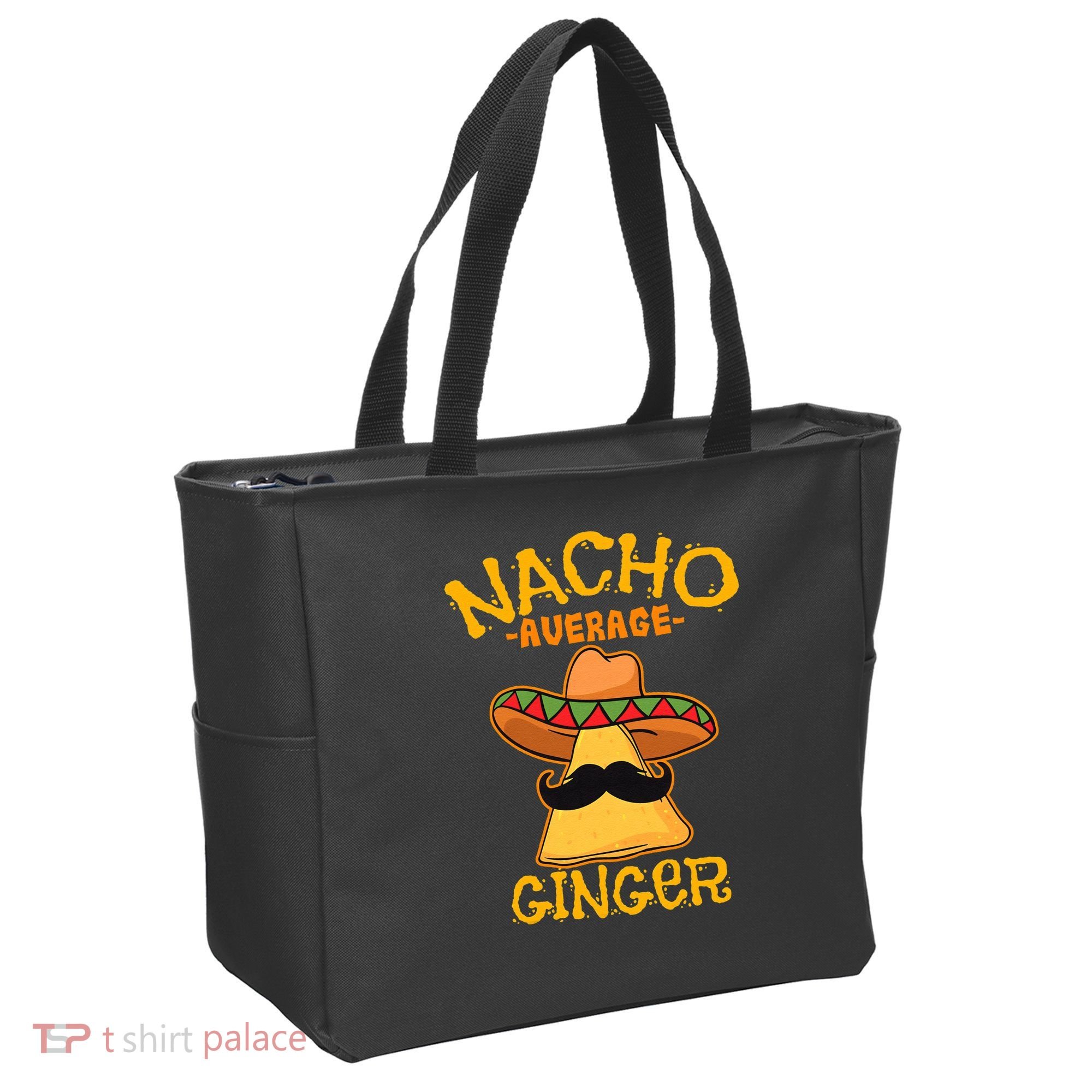 Nacho Average Ginger Mexican Redhead Cinco De Mayo Fiesta Tote Bag
