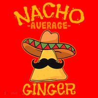 Nacho Average Ginger Mexican Redhead Cinco De Mayo Fiesta Santa Hat thumb 1
