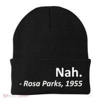 Nah. Rosa Parks, 1955 Quotation Beanie thumb 0