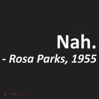Nah. Rosa Parks, 1955 Quotation Golf Towel thumb 3