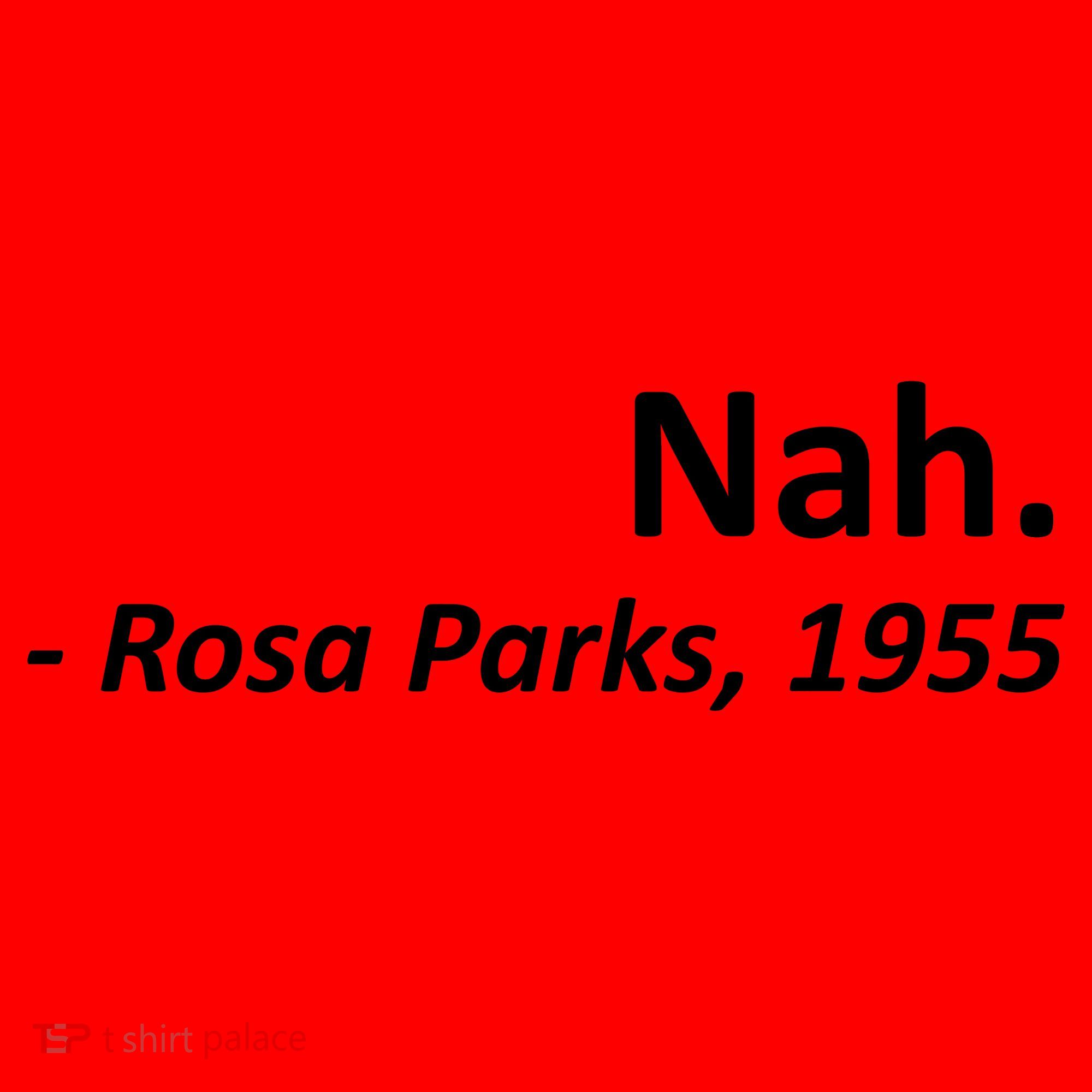 Nah. Rosa Parks, 1955 Quotation Santa Hat
