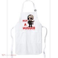 Not A Hugger Funny Jason Friday The 13th Funny Hugger Apron thumb 0