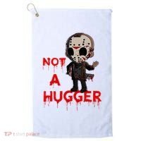 Not A Hugger Funny Jason Friday The 13th Funny Hugger Golf Towel thumb 0