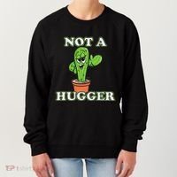 Not A Hugger Personal Boundaries Introvert Warning Women's Sweatshirt thumb 0
