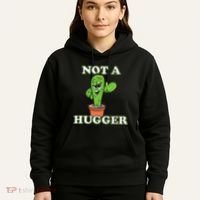 Not A Hugger Personal Boundaries Introvert Warning Hoodie thumb 5
