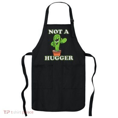 Not A Hugger Personal Boundaries Introvert Warning Apron