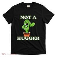 Not A Hugger Personal Boundaries Introvert Warning T-Shirt thumb 0