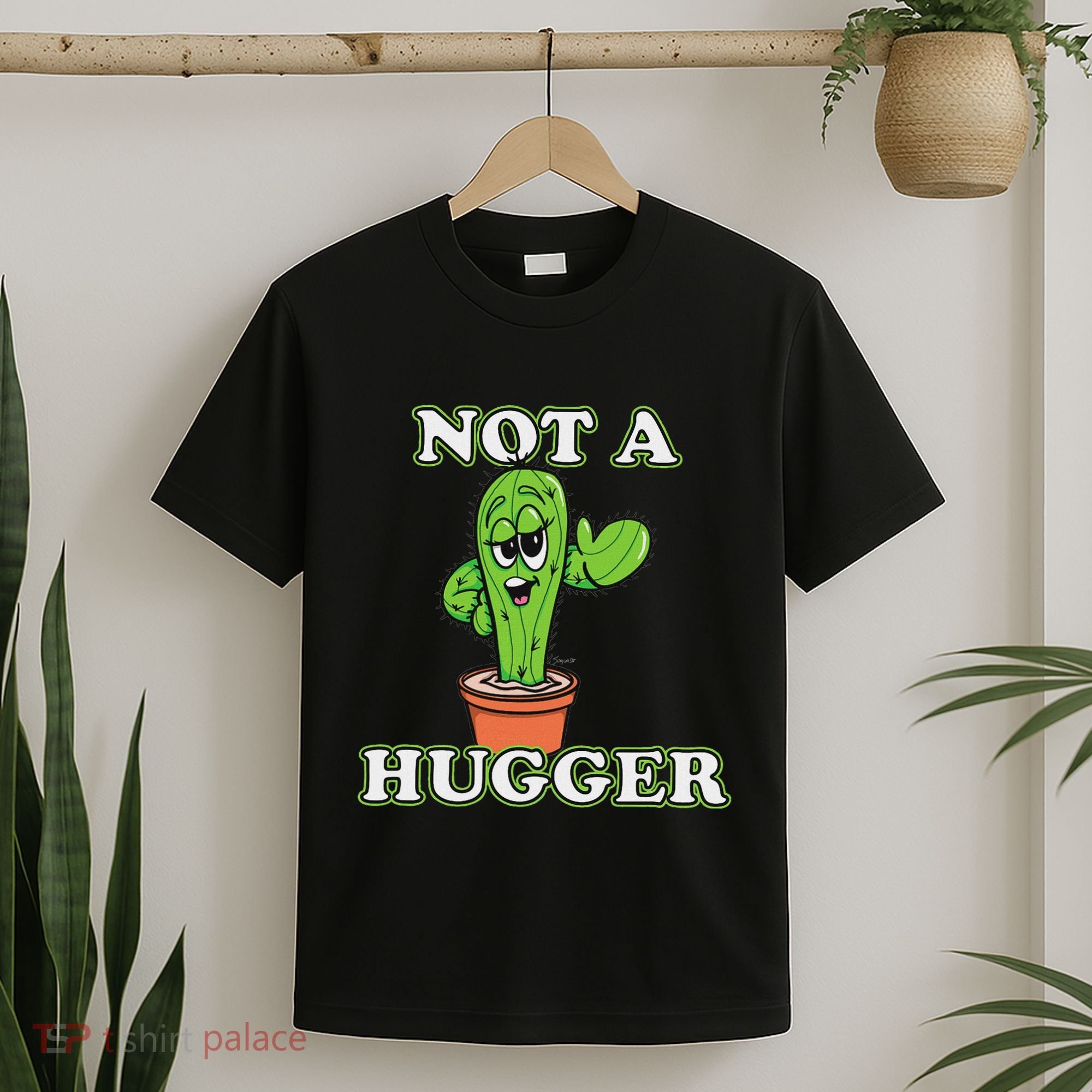 Not A Hugger Personal Boundaries Introvert Warning T-Shirt