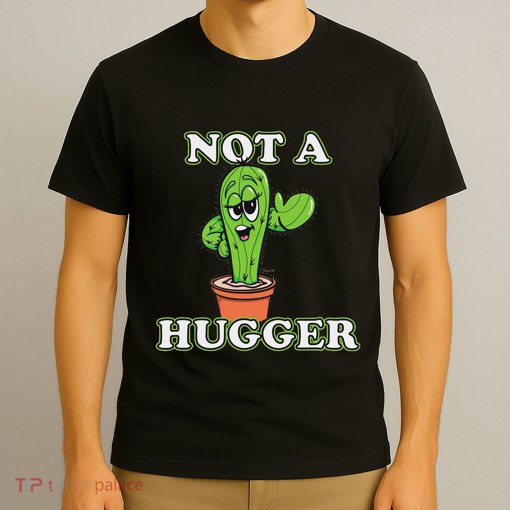 Not A Hugger Personal Boundaries Introvert Warning T-Shirt