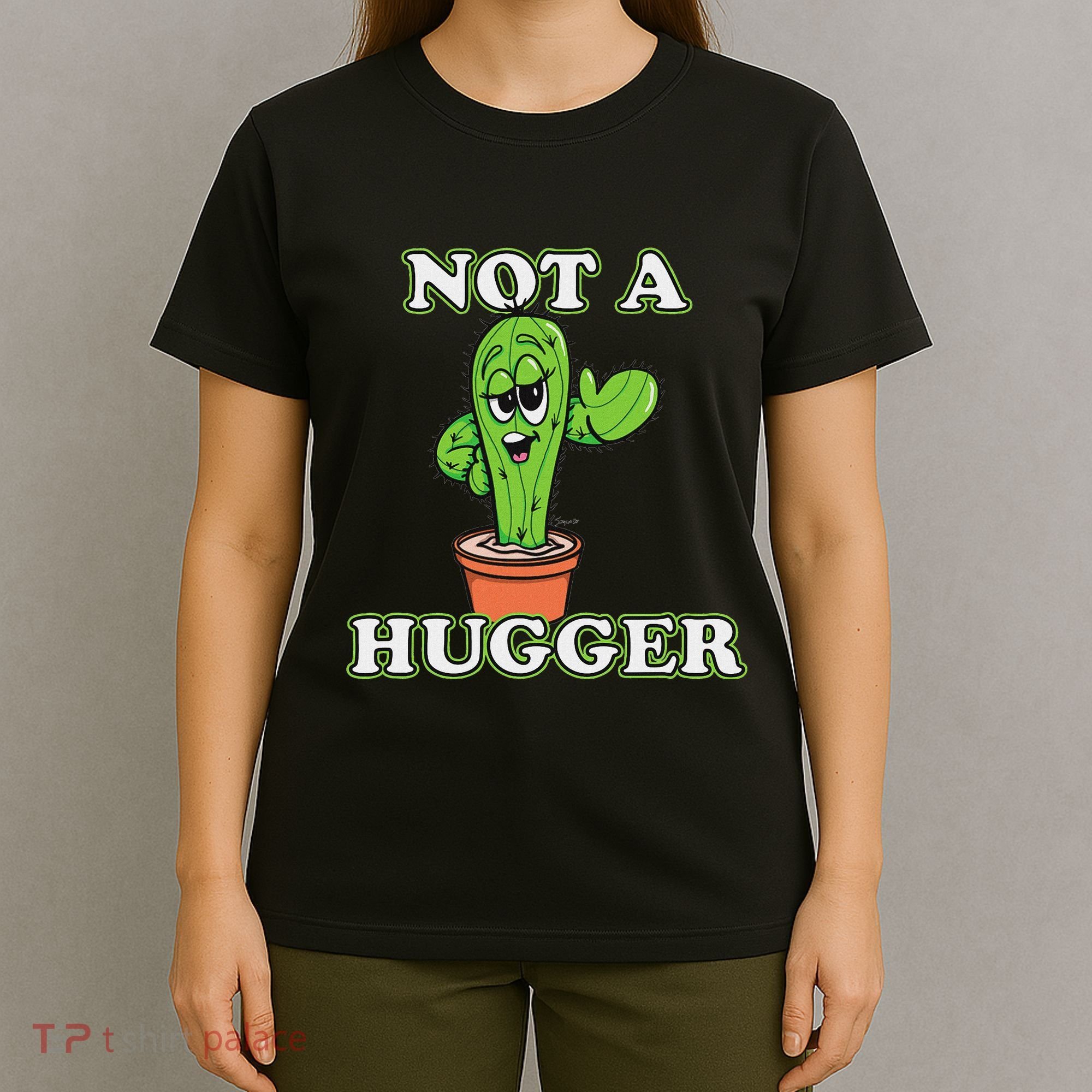 Not A Hugger Personal Boundaries Introvert Warning T-Shirt