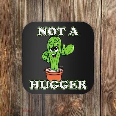 Not A Hugger Personal Boundaries Introvert Warning Coaster