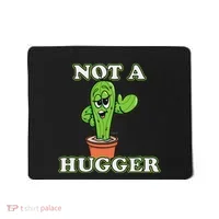 Not A Hugger Personal Boundaries Introvert Warning Mousepad thumb 0