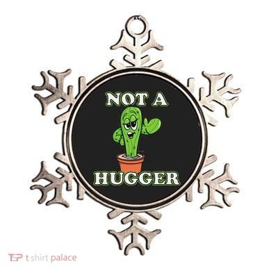 Not A Hugger Personal Boundaries Introvert Warning Ornament