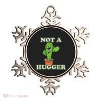Not A Hugger Personal Boundaries Introvert Warning Ornament thumb 0