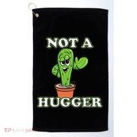Not A Hugger Personal Boundaries Introvert Warning Golf Towel thumb 0