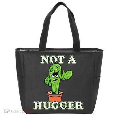 Not A Hugger Personal Boundaries Introvert Warning Tote Bag