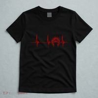 Native American Headdress Indian Chief Heartbeat Ekg Pulse T-Shirt thumb 5