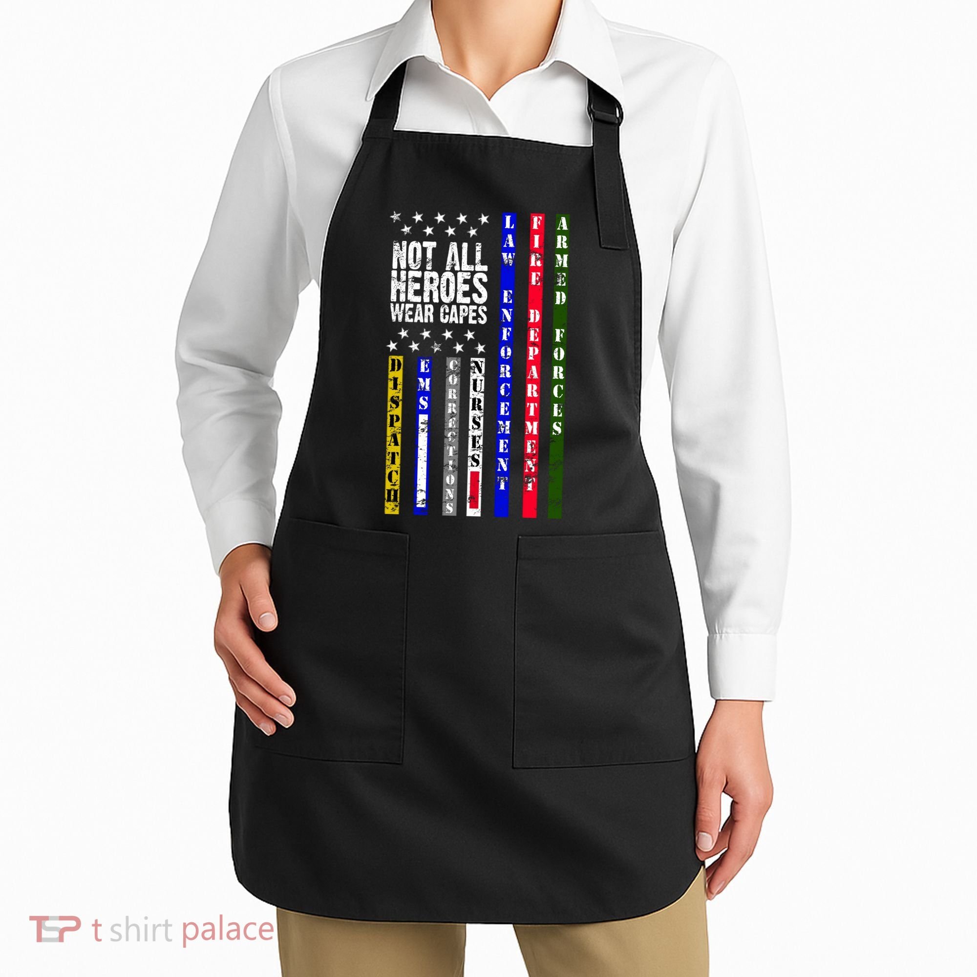 Not All Heroes Wear Capes Tribute Limited Edition Apron