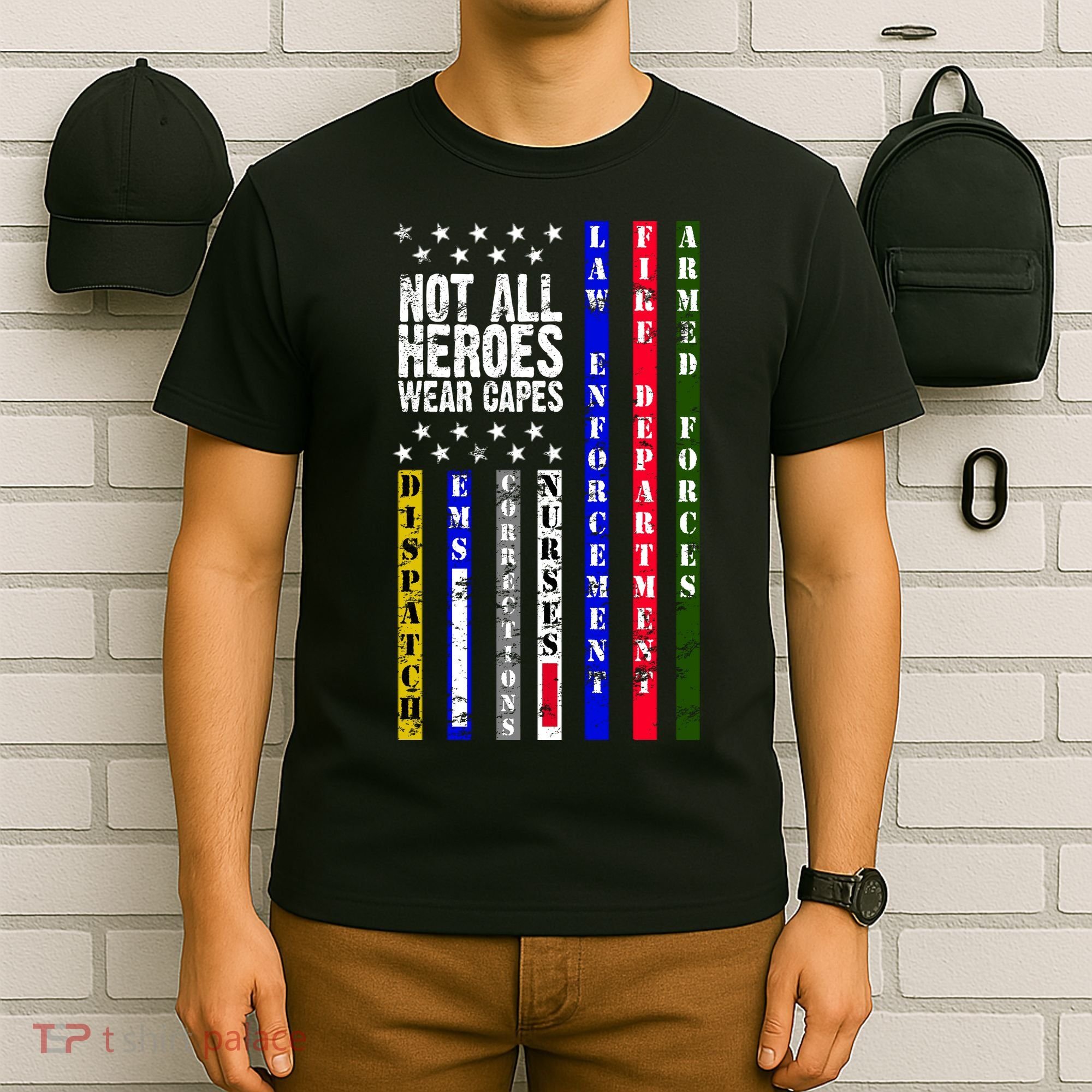 Not All Heroes Wear Capes Tribute Limited Edition T-Shirt